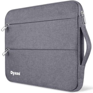 Dyazo Water Resistant Laptop Sleeve/Laptop case/laptop cover with Handle Compatible for 15 Inch to 15.6" Inches laptops & Notebooks - Grey